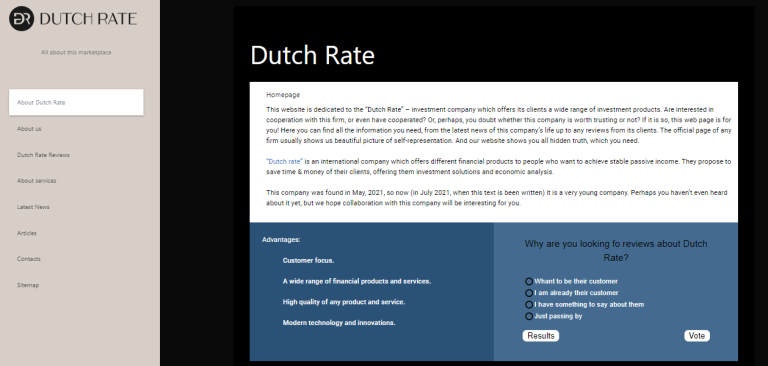 Dutch Rate