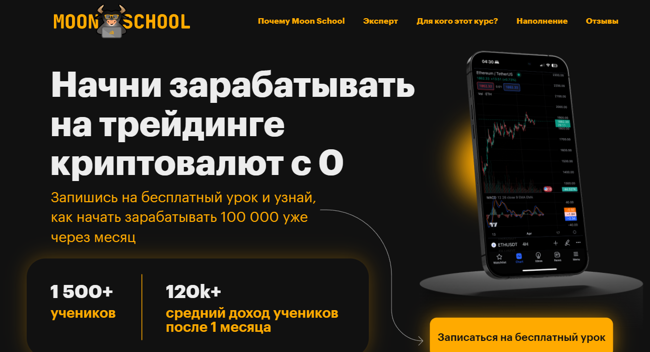 Онлайн-школа по трейдингу | Moon School